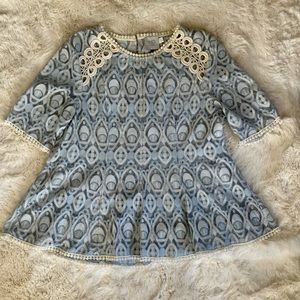 HD in Paris peplum top